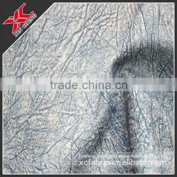 Suede fabric with Offset printing