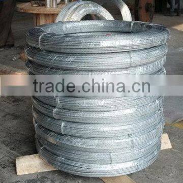2.4*3.0mm Galvanized Oval wire