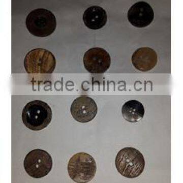 SIXTH SENSE Real Horn Button Bone Buttons photo-3
