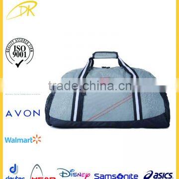 Factory Wholesale polyester Large pattern Pro sports bag, duffle travel bag