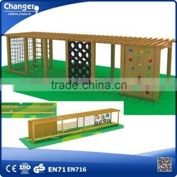 Kids wood outdoor playground ,wood playground equipment