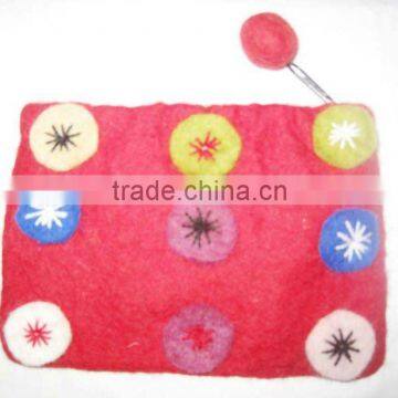 felt purse