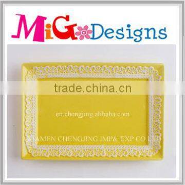 Direct factory OEM handmade craft new wholesale wedding plates