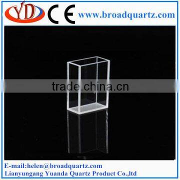 Optical quartz glass JGS1quartz cuvette 10mm