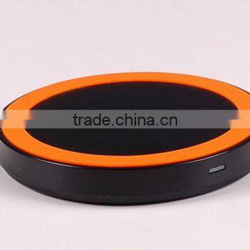 Новый Round Mini Qi беспроводной зарядный прибор для смартфонов с поддержкой Qi