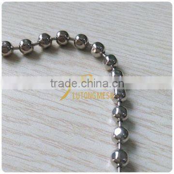Silver Faceted Ball Chain Curtain photo-2