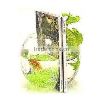 Acrylic Fishbowl Bookends