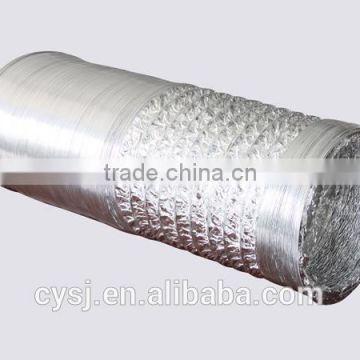 HVAC SYSTEM ALUMINUM CONNECTOR FLEXIBLE DUCT