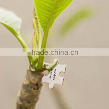 Hotselling Stainless Steel Jewelry Puzzle Piece Pendant photo-2