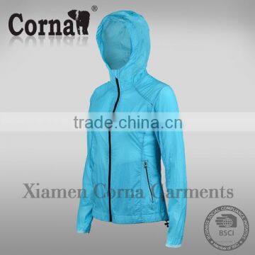 Women Custom Brand Sport Fitness Woven Travel Sun Protective Clothing Casual Wear photo-2
