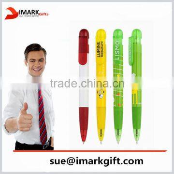 cheap cartoon print roller pen cheap plastic ballpoint pen for kids