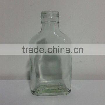 100ml coloring glass whisky bottles