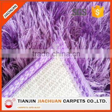Feather Shaggy Long Pile Microfiber Chenille Rug
