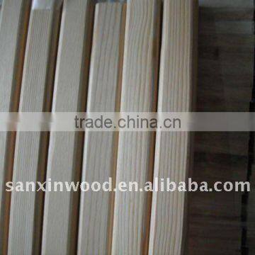 offer high quality flat paulownia wooden slats