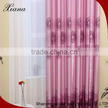 Fancy window curtain,new design fabric curtain for door,printed blackout curtain fabric