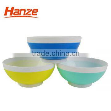 Large Plastic Material and European Tableware Type Salad Bowl