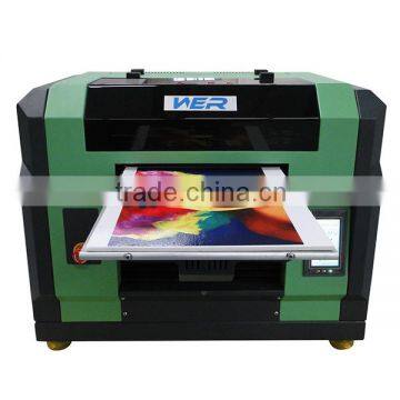 Hot Sale! a3 WER E2000UV Small Flatbed Printer photo-4