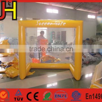 Water Park Game Inflatable Soccer Goal Door Inflatable Soccer Gate