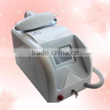 520nm&1064nm two probes Q-switched laser beauty equipment for tattoo removal /laser tattoo removal machine -D003