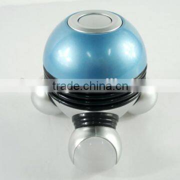 Mini UFO Colorful LED light vibration body massager