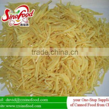 Canned Vegetable Canned Bamboo Shoots Strip with Metal Tins