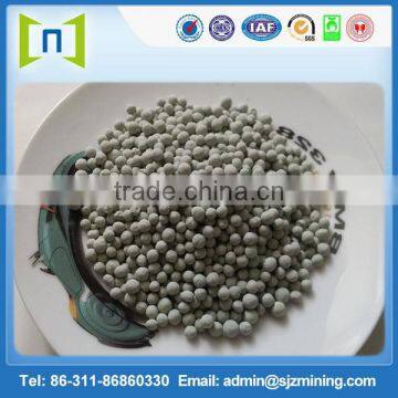 Natural clinoptilolite zeolite granular for agriculture