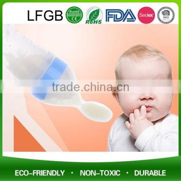 High-quality Hot-sell BPA-free Eco-friendly Silicone Baby Bottle Spoon / Microwave Sterilisers / Munchkin Baby Spoons