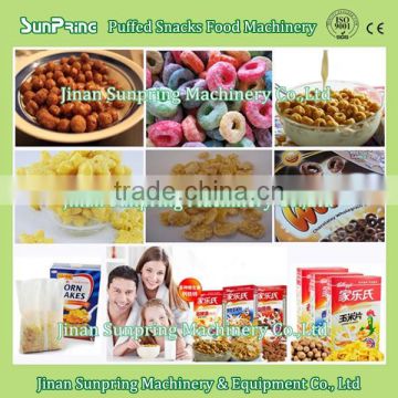 Good Quality Breakfast Cereal Making Machine in China Fruit Loops Coco Krispies Cruncheroos Honey Loops Machine