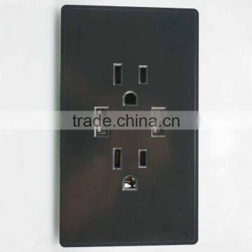 Hot selling wall switched socket usb power plug outlets and socket