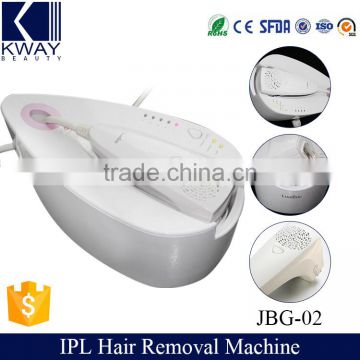 Portable Home Use Portable Permanent IPL Vertical Hair Removal Machine Beauty Equipment 640-1200nm