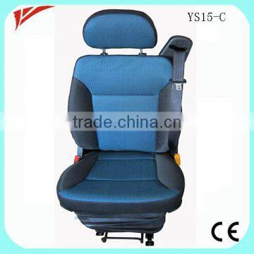 China Mechanical Suspension 3 Point Belt Truck Driver Seat