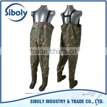 high demand in Iran market durable cheap fishing chest high waders being use as waterproof men workwear