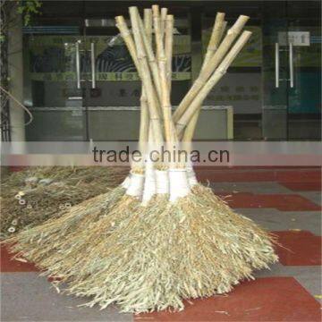 WYC-bamboo broom wholesale making grass bamboo brooms for outdoor cleaning