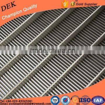 High quality flat wedge wire screen panel,flat welded wedge wire screens