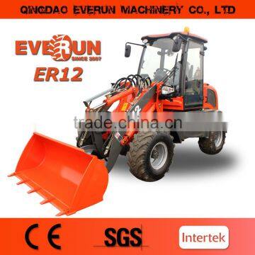 1.2ton Euro3 Motor Mini Loader/Radlader/Hoflader photo-3