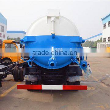 Dongfeng 4*2 Sewage Tanker Truck, 6000liter Sewage Truck photo-3