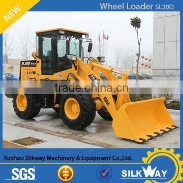 Side-Dump Wheel Loader mini wheel loader 2t sl20f