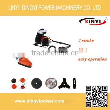 easy operation good quality 2 stroke backpack type brush cutter BG330/430/520