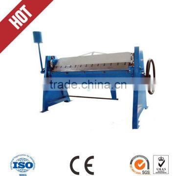 duct folding machine /1.5*2500 manual steel folding machine optionla size