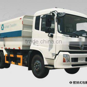 Dongfeng tianjin garbage compactor, press garbage