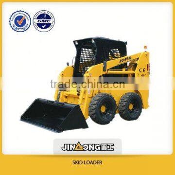 skid loaders with single joystick control JGM JC45 skid steer loader china bobcat,engine power 50hp,loading capacity 700kg