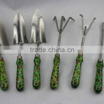 Garden Hand Digging Tool With Plastic Handle With Stainless Steel Head photo-2