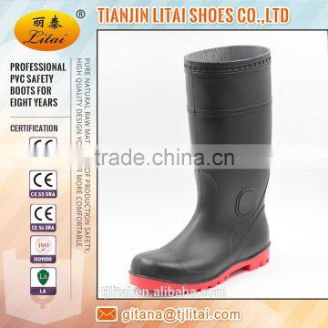 High quility pvc safety boots,industry factory safety pvc shoes