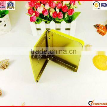 Factory Sale Rectangular Custom Smoke Metal Tin photo-2