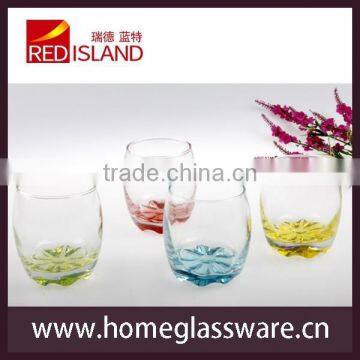 Colorful Egg Cup Glass Drinking Glasses Water Tumblers photo-6