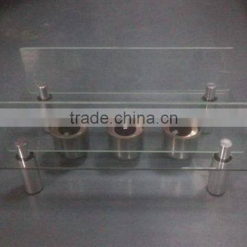 Stainless Steel and Tempered Glass Indoor Bio Fuel Fireplace Burner photo-3