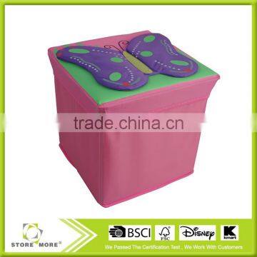 Knit Fabric Ottoman photo-4
