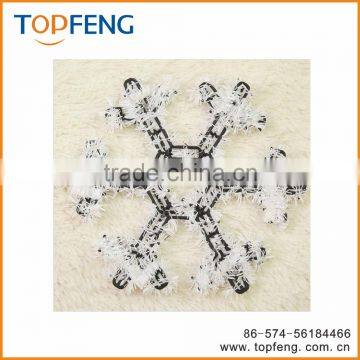 Christmas Tinsel /snowflake Christmas Ornament/stage Decoration for Festival photo-2