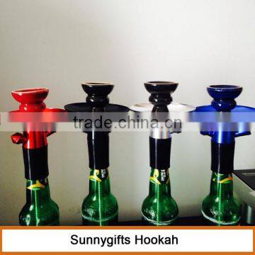 Wine Shisha in good qualtiy hookah glass bottle hookah samll hookah