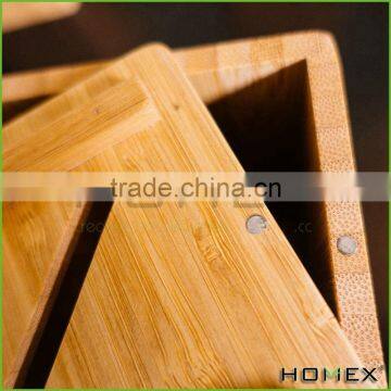 Bamboo Piggy Bank Money Saving Box Homex BSCI/Factory photo-2